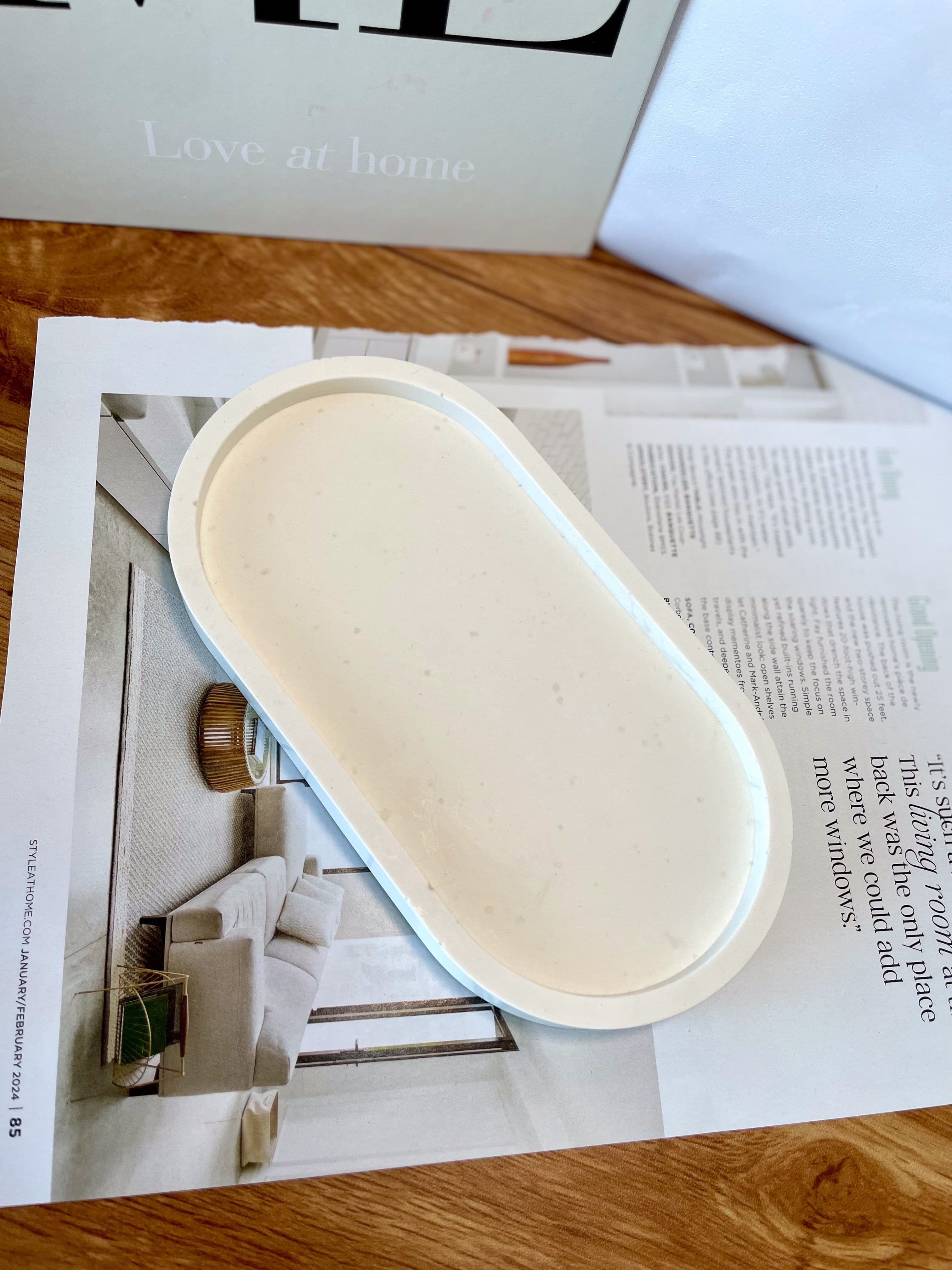 Oval Trinket Tray