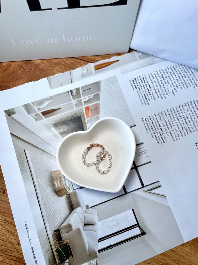 Mini Heart Dish